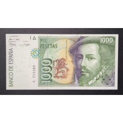 Spanyolország 1000 Pesetas 1992 Unc 