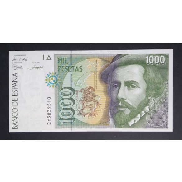 Spanyolország 1000 Pesetas 1992 Unc 