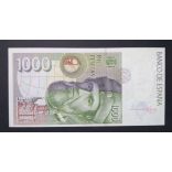 Spain 1000 Pesetas 1992 Unc