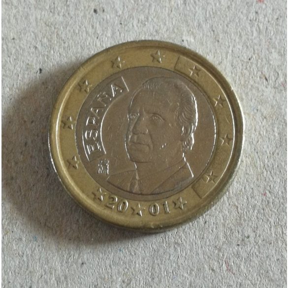 Spanyolország 1 Euro 2001