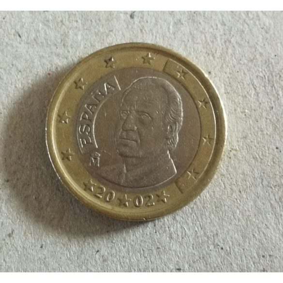 Spanyolország 1 Euro 2002