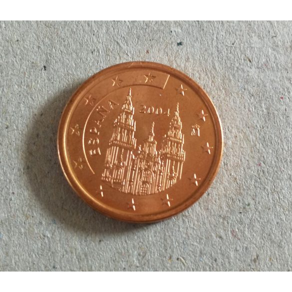 Spanyolország 5 Euro Cent 2004 aUNC+