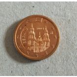 Spanyolország 5 Euro Cent 2004 aUNC