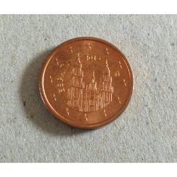 Spanyolország 5 Euro Cent 2015 aUNC