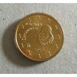 Spanyolország 50 Euro Cent 2015 aUNC+