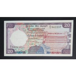 Sri Lanka 20 Rupees 1988 UNC