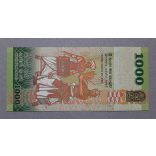 Sri Lanka 1000 Rupees 2010 UNC