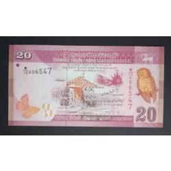 Sri Lanka 20 Rupees 2010 UNC