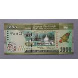 Sri Lanka 1000 Rupees 2018 UNC