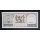 Suriname 1000 Gulden 1963 Unc