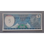 Suriname 5 Gulden 1982 UNC
