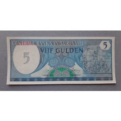 Suriname 5 Gulden 1982 UNC