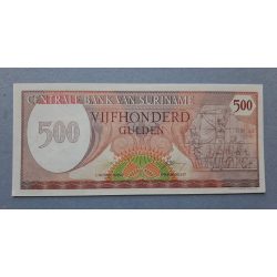 Suriname 500 Gulden 1982 UNC