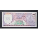 Suriname 100 Gulden 1985 Unc 