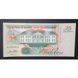 Suriname 25 Gulden 1996 Unc
