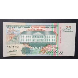 Suriname 25 Gulden 1996 Unc