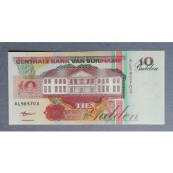 Suriname 10 Gulden 1998 UNC