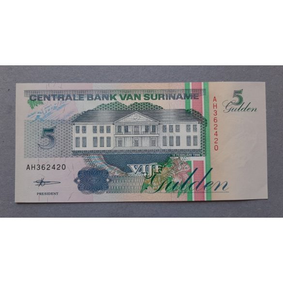 Suriname 5 Gulden 1998 UNC