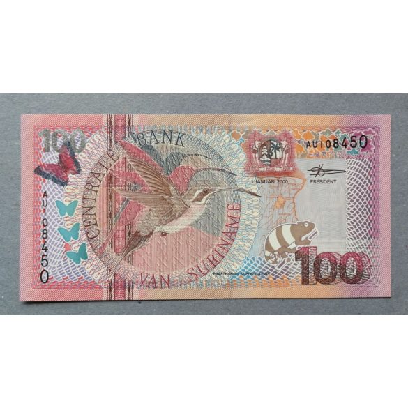 Suriname 100 Gulden 2000 UNC