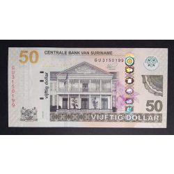 Suriname 50 Dollar 2020 Unc 