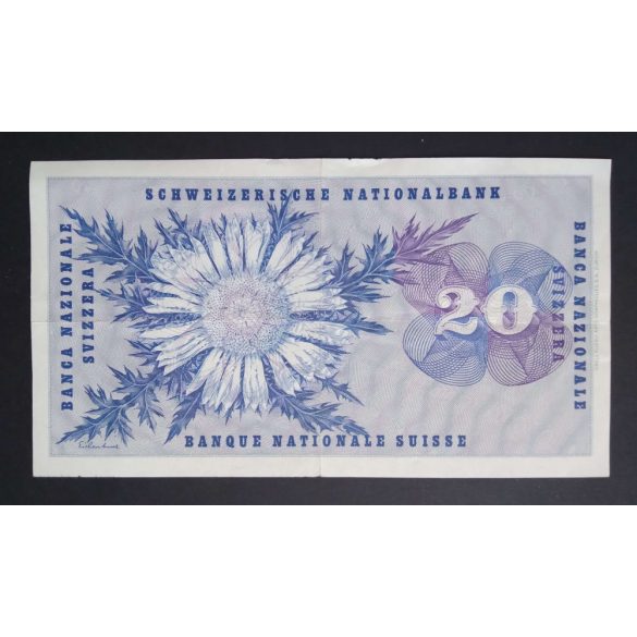 Switzerland 20 Francs 1971 VF+