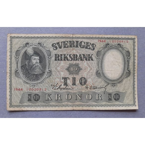 Svédország 10 Kronor 1944 F