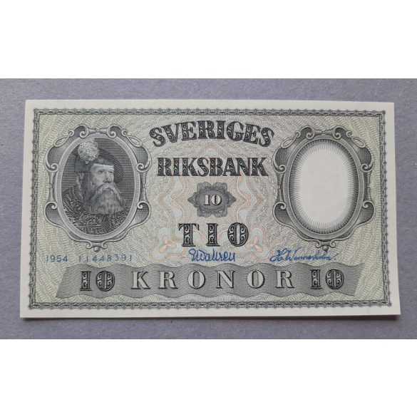 Svédország 10 Kronor 1954 aUNC