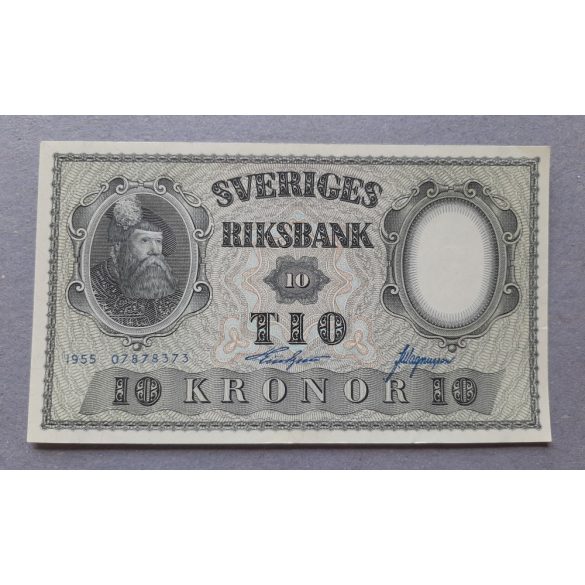 Svédország 10 Kronor 1955 XF+