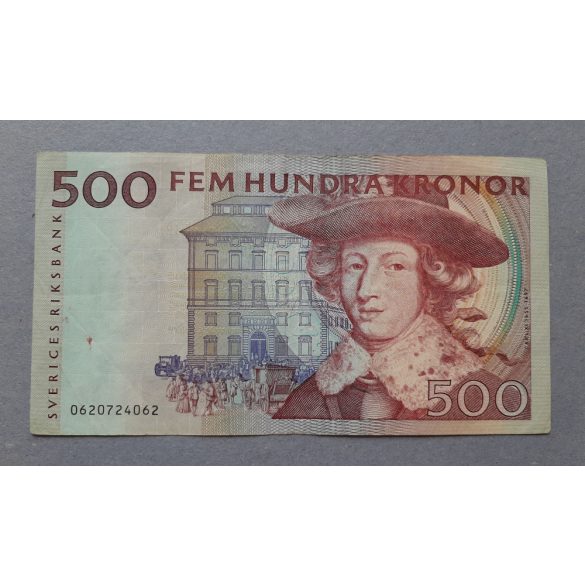 Svédország 500 Kronor 2000 F+