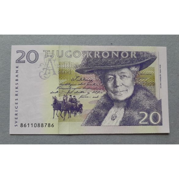 Svédország 20 Kronor 2007 XF+