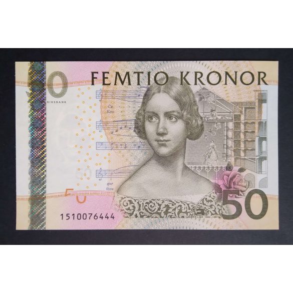 Svédország 50 Kronor 2008-2011 Unc