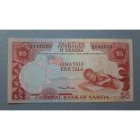 Samoa 5 Tala 2002 UNC