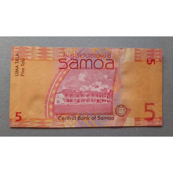 Samoa 5 Tala 2008 UNC