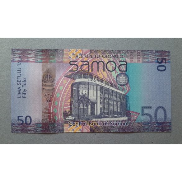 Szamoa 50 Tala 2017 UNC