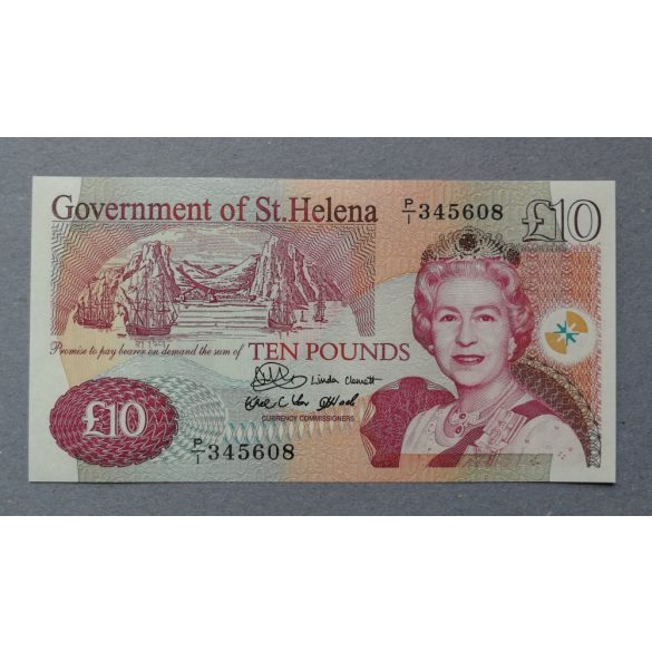 St. Helena 10 Pounds 2004 Unc