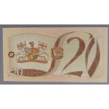 St. Helena 20 pounds 2004 aUNC+