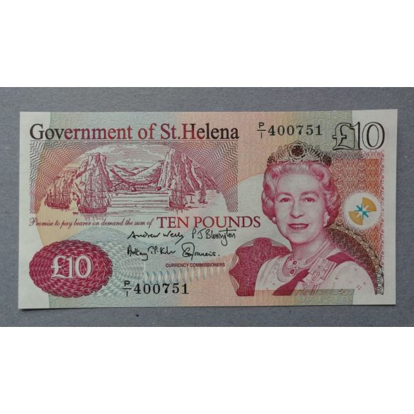 St. Helena 10 Pounds 2012 Unc