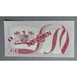 St. Helena 10 Pounds 2012 Unc - Specimen