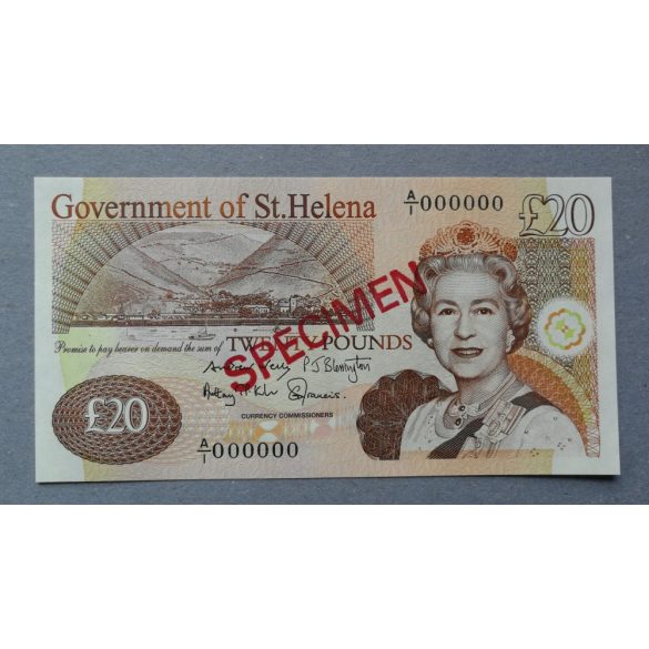 St. Helena 20 Pounds 2012 Unc Specimen