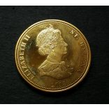 Saint Helena 25 Pence 2013 PP Bronze- Multicolor, commemorative coin