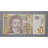 Serbia 10 Dinara 2006 UNC