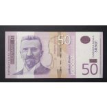 Serbia 50 Dinara 2011 UNC