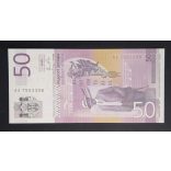 Serbia 50 Dinara 2011 UNC