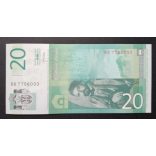 Serbia 20 Dinara 2013 UNC