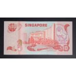 Singapore 10 Dollars 1979 Unc-
