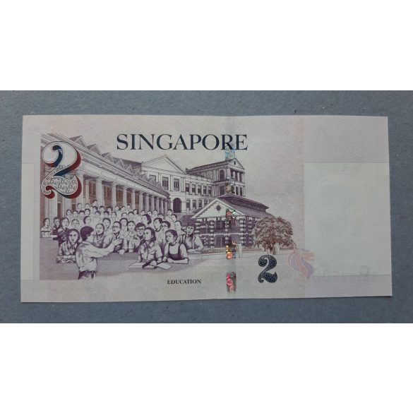 Singapore 2 Dollars 2005 UNC