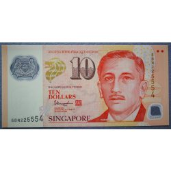 Singapore 10 Dollars 2017 UNC