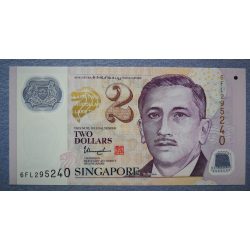 Szingapúr 2 Dollars 2017 UNC