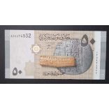 Syria 50 Pounds 2009 UNC
