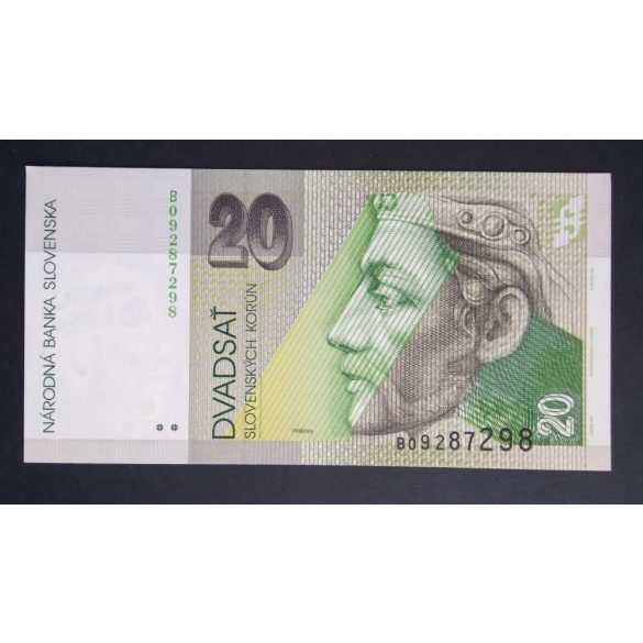 Szlovákia 20 Korun 1993 Unc